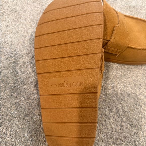 Project Cloud Suede Penny Mule in Cognac - Picture 4 of 4